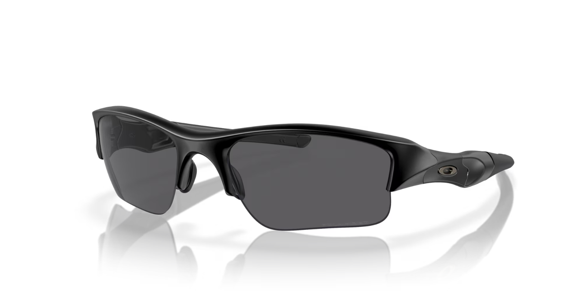 Oakley SI Flak Jacket XLJ Polarized Sunglasses 11-435 Matte Black