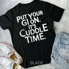 Jiu Jitsu Put Your Gi On It's Cuddle Time BJJ Funny Unisex & Youth T-shirt