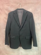 Suitsupply Vitale Barberis Canonico Blazer Dark Gray Size 48 Wool