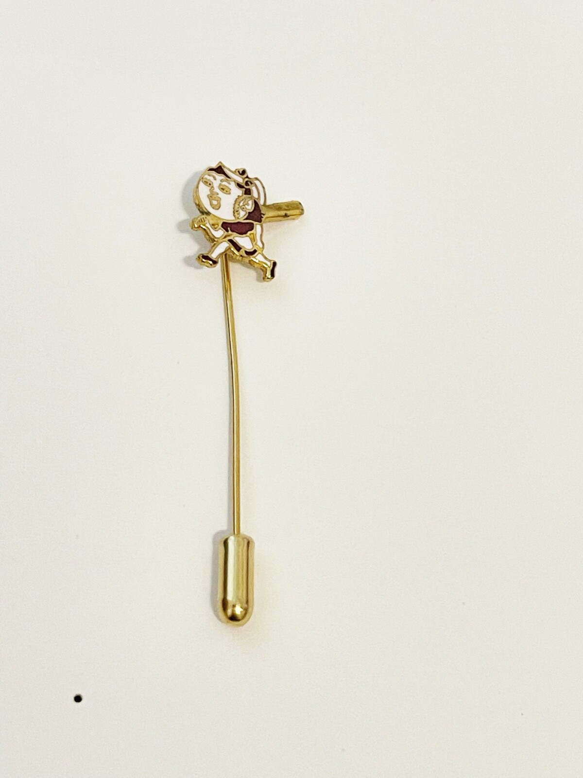 1960s Rosie Red Mascot Stick Pin Cincinnati Reds Gold… - Gem