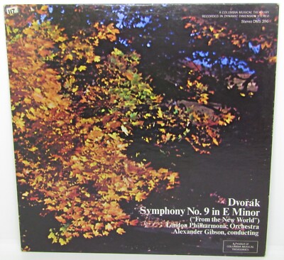 Dvorak Symphony No. 9 in E Minor - Alexander Gibson LP Vinyl Record