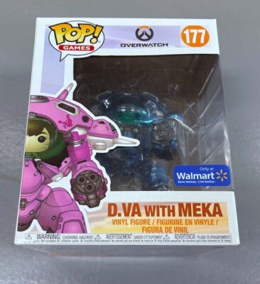 New Funko Pop Games 177 Blue with Meka Overwatch