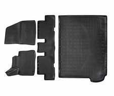 Gummimatten + Kofferraumwanne Set Passend Für Citroen C4 Grand Picasso