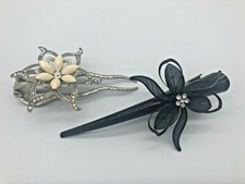 Beautiful set of 2 Assorted Hair Accessories Hair Clips Ponytail