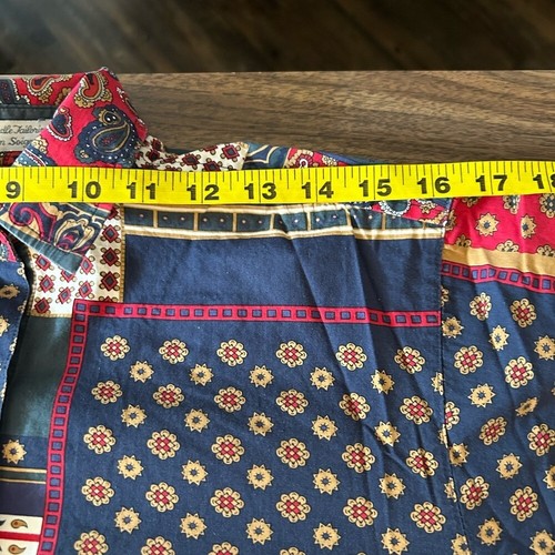 ❤️ Camisa Vintage Tabi Multicolor Paisley Patchwork 8P - Imagen 6 de 9
