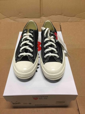 Comme Des Garons Play x Converse Sneakers Chuck Taylor - Black