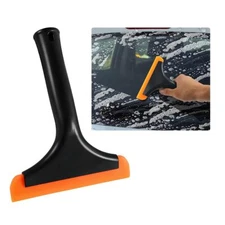 Small Rubber Window Squeegee Auto Windshield Water Blade Scraper for Car Home