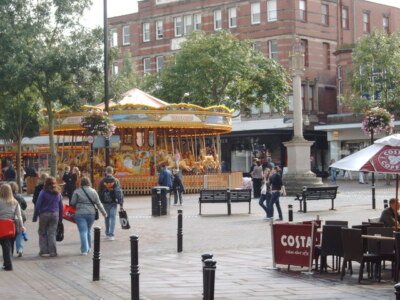 Foto 6x4 Karussell in Carlisle um 2007