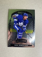 2020-21 Upper Deck Allure #99 Nick Robertson Rookie Maple Leafs