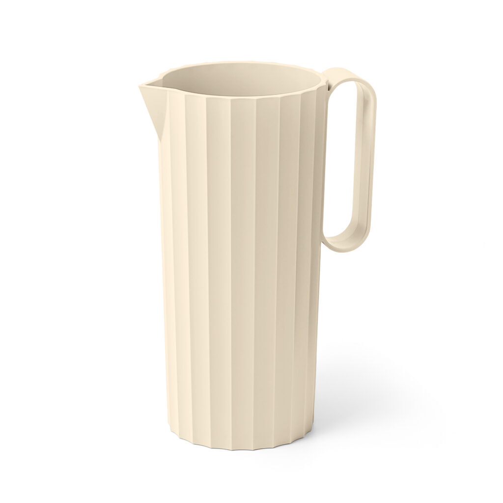 BLIM PLUS Caraffa Brocca Hydria Brown Sugar Sabbia 1,7lt Made in Italy 100% Rici