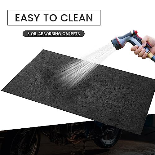 Oil Spill Mat, 60 x6 Inch Garage Floor Mat Under Car Driveway Mats Oil
