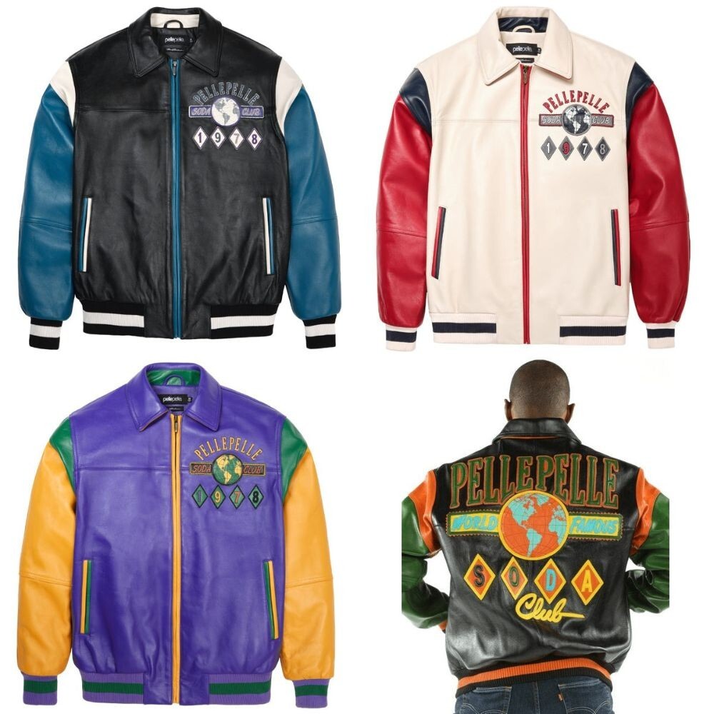 Pelle Pelle World Tour 逃げ回っ Jacket Royal
