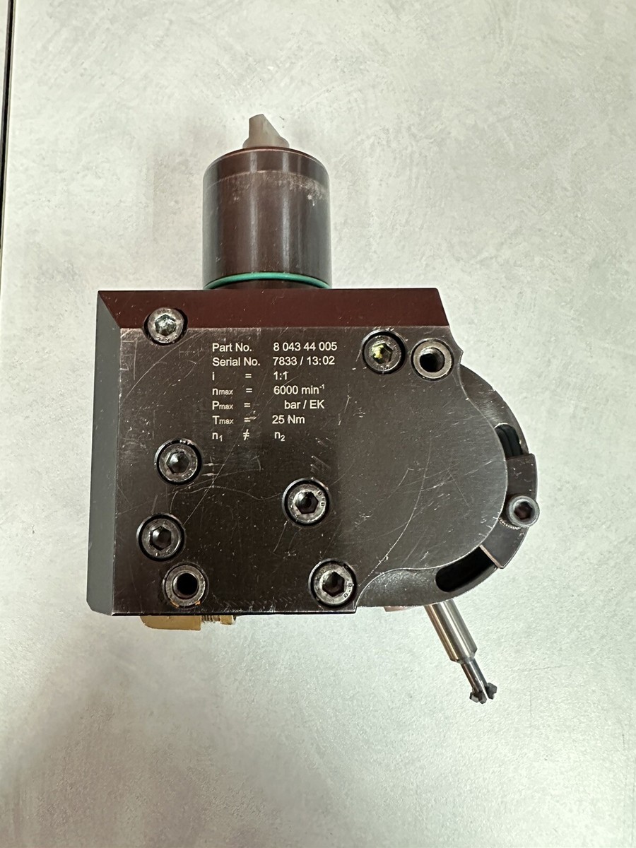 Heimatec Adjustable Angle Live Tool Holder For Miyano Lathe P/N: 8