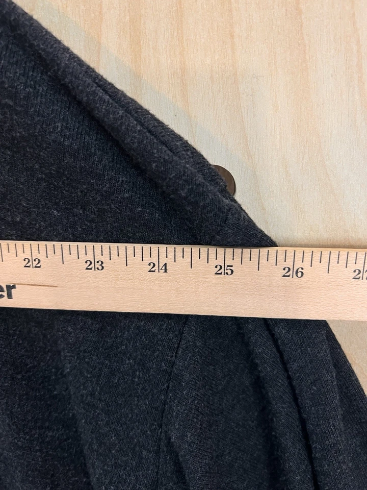 P.J. Salvage Womens Classic Pullover Sweater Size Large Heather Charcoal - Image 4 of 4