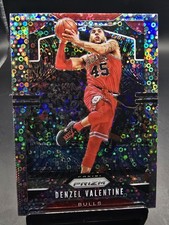 2019-20 Panini Prizm #66 Denzel Valentine Prizms Fast Break Silver