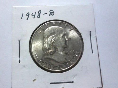 1948-D Franklin Half Dollar  UNC