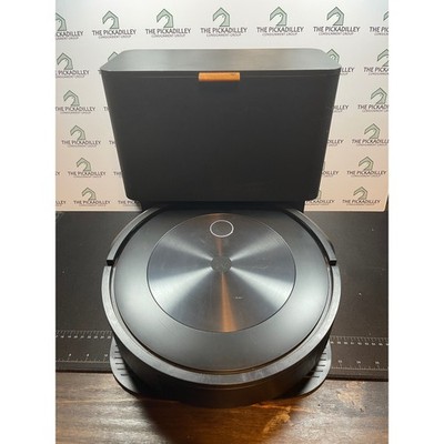 iRobot Roomba j8+ Robot Vacuum Self Emptying w/ Charging Base Automatic - TESTED