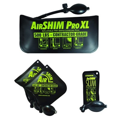Calculated Industries 1132 AirShim Inflatable Pry Bar Leveling Tool 4-pc Value P