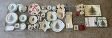 1979 Spode Christmas Tree Bone China Dinner Set - ENGLAND - S3324-D