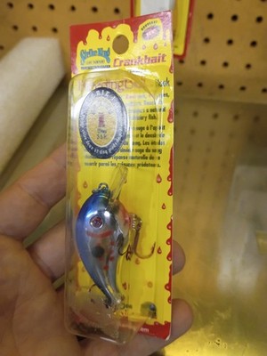 Strike King Bleeding Bait  Crankbait BBHC1-391 Nos Red Silver Blue 
