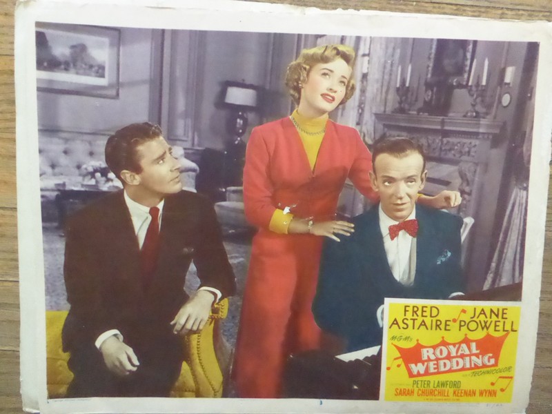 FRED ASTAIRE. -  ROYAL WEDDING.  ORIGINAL  LOBBY CARD
