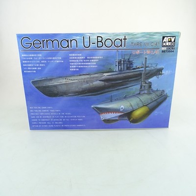 AFV Club 1:350 Bausatz SE73504 German U-Boat Type VII C/41 ungebaut in OVP