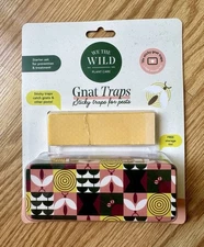 We The Wild Plant Care Gnat Strips No Chemicals Insecticides Odor 16 Count + Tin