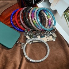 Bling Wristlet Keychains, Full Rhinestone Phone Lanyard