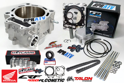 02-06 CRF450R CRF 450R 96mm CP Piston Cylinder Top Cometic Stage 2 Hotcams Chain