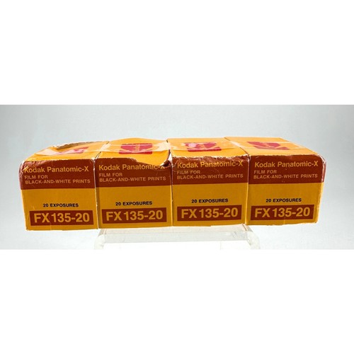 Lot 4 Kodak Panatomic-X FX135-20 35mm Film Rolls ISO 32 Black White Expired 1981 - Picture 3 of 4