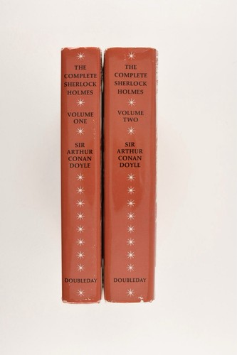 Sir Arthur Conan Doyle The Complete Sherlock Holmes Vol. 1 and 2 HC book set - Picture 3 of 18