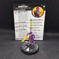 WizKids DC HeroClix Sinestro 041 Super Rare Elseworlds