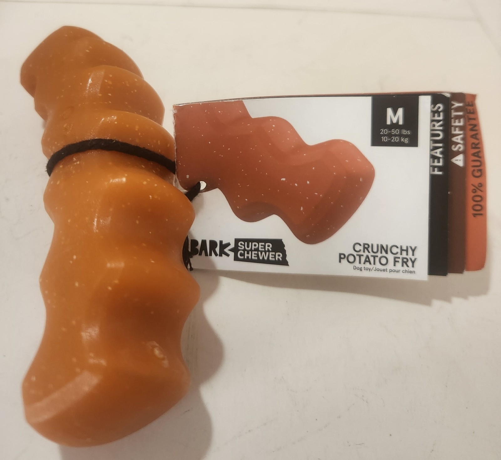 Bark Box Lot of 3: A Squeaky Meat-A-Ball, Crunchy Potato Fry & Sweetie Pie...NWT