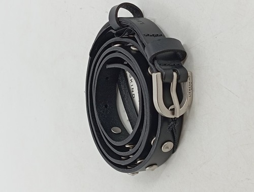 Ceinture En Cuir Clair Promod Avec Rivets - Taille S, Neuve Avec étiquettes