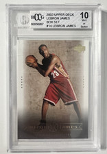 2003 Upper Deck LeBron James BOX SET Future HOF ROOKIE RC #14 beckett 10