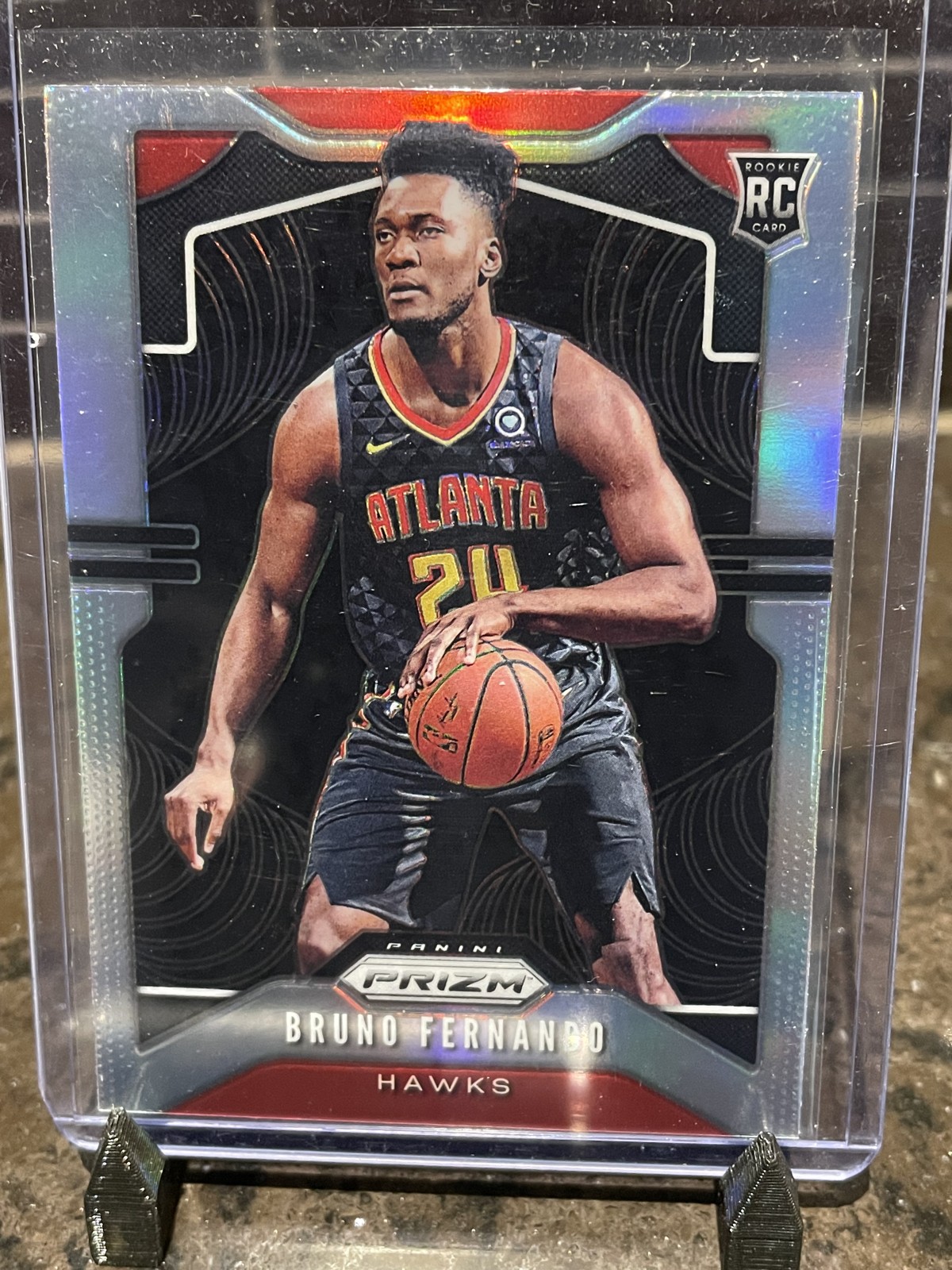 2019-20 Panini Prizm - Rookie Bruno Fernando #277 Silver Prizm (RC)