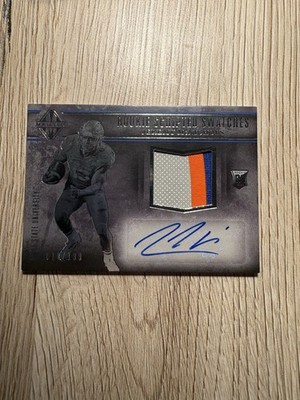 2017 Panini Majestic #120 Jeremy McNichols RC Auto Jersey /199 Three Color