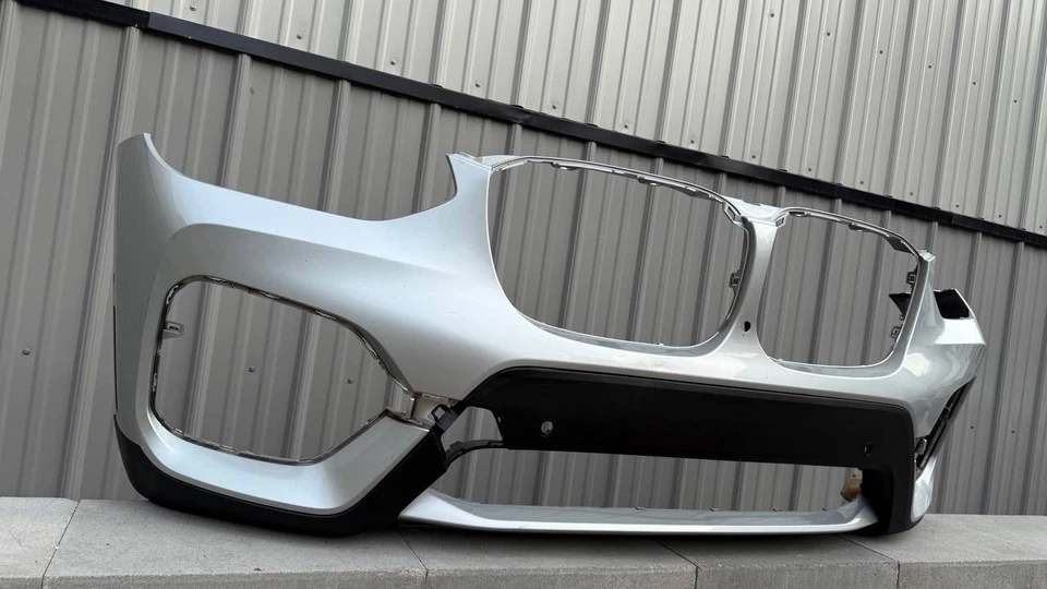 !!️ ¡¡SIN ENVÍO!!️ PARACHOQUES DELANTERO BMW X3 G01 2018 2019 2020 2021 PLATA ORIGINAL Foto 3 de 3