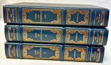 Lot 3 Franklin Library Life of Samuel Johnson James Boswell Vol. 1-3 Great Books