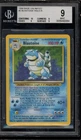 Pokemon Blastoise Base Set Unlimited Holo Rare #2 BGS 9 Mint
