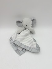 Cloud Island Elephant Blanket Lovey Gray White Striped Target Nursery 2