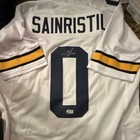 Mike Sainristil Signed Custom Michigan Wolverines Jersey Nat’l Champ Beckett COA — photo 4