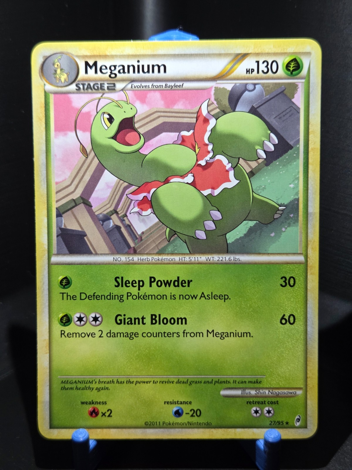 Pokemon Call of Legends Meganium 27/95 NM