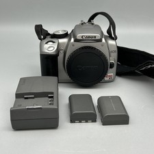 Canon EOS Digital Rebel XT DS126071 Charger 2 Battery Tested  Working Body Only