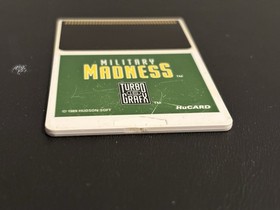Military Madness TurboGrafx-16 HuCard Only Authentic Cartridge Tested & Works!
