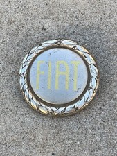 Fiat 124 Spider Wreath Hood Emblem Badge Fiat 124 Spider Wreath Hood Emblem Badge
