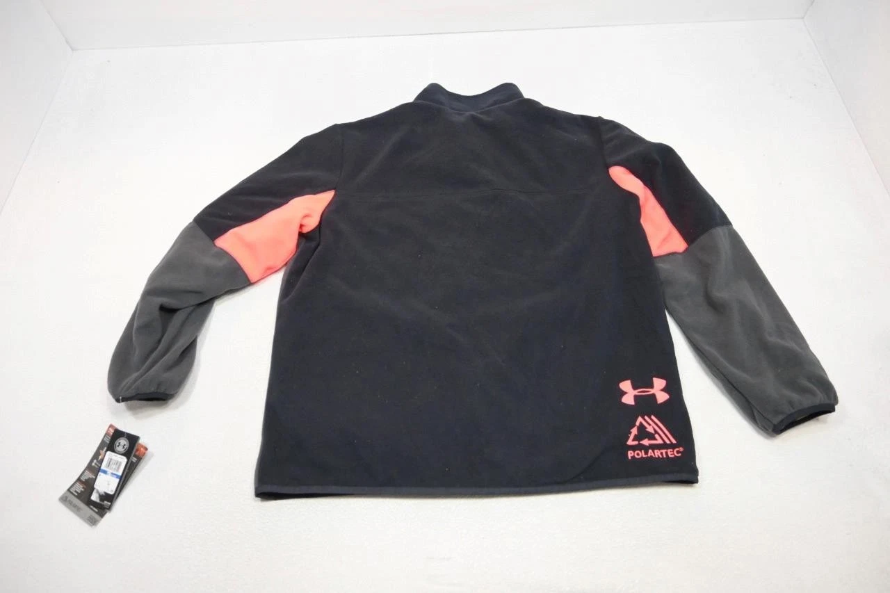 Under Armour Polartec Jacket Reversible Fleece Athletic Mens Sz XL NWT - product detail image 10