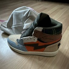 Reves Scarecrow High Top Mens Sneakers Orange...