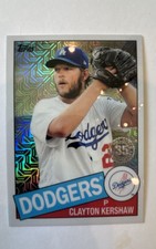 2020 Topps - Silver Pack 1985 Topps Chrome Baseball Clayton Kershaw #85C-18
