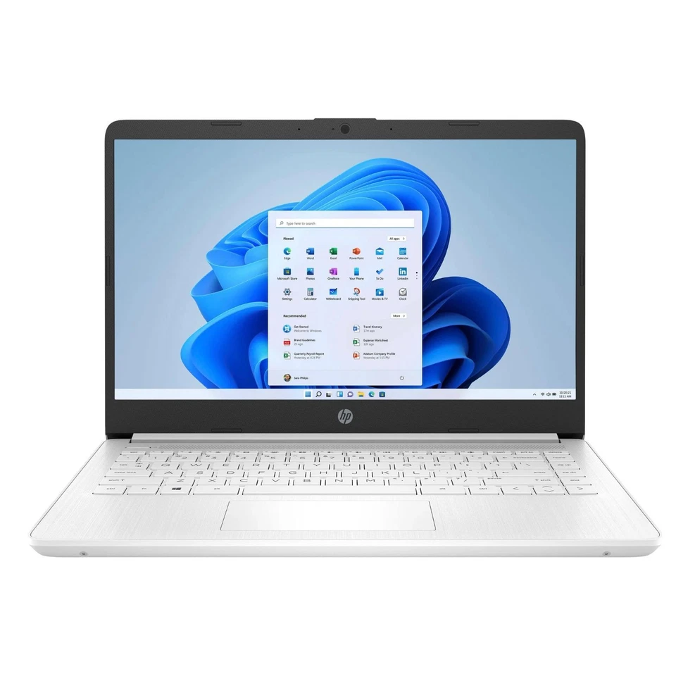 Notebook HP 14-dq3000dx 14" Intel Celeron N4500 1.1 GHz 4GB DDR4 64GB eMMC W11S WH